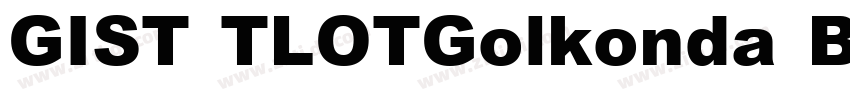 GIST TLOTGolkonda Bo字体转换